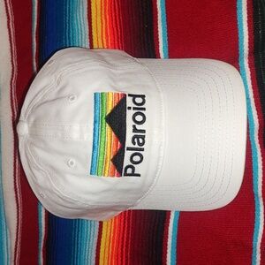 Polaroid Hat Baseball Cap Strapback Adjustable Film Maker Logo OSFM Dad Cap